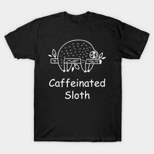 Caffeinated Sloth T-Shirt